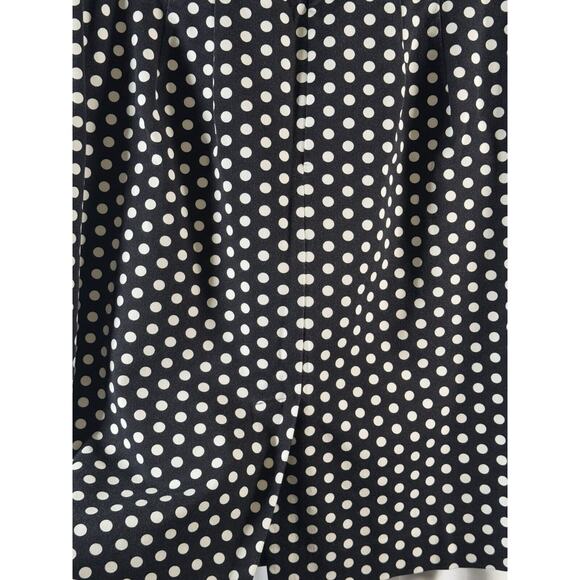 Ann Taylor LOFT Polka Dots Pencil Skirt, Black & White, Sz: 8 Curvy, 64-53 - Picture 8 of 16